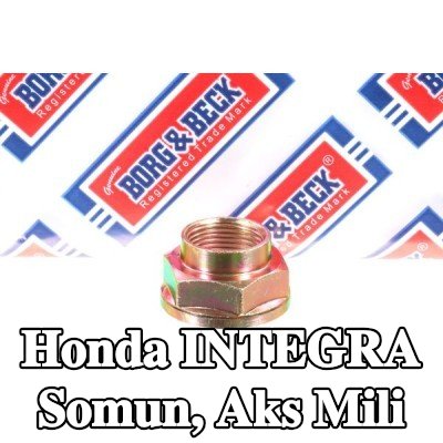 BORG & BECK Somun, aks mili — Honda Integra