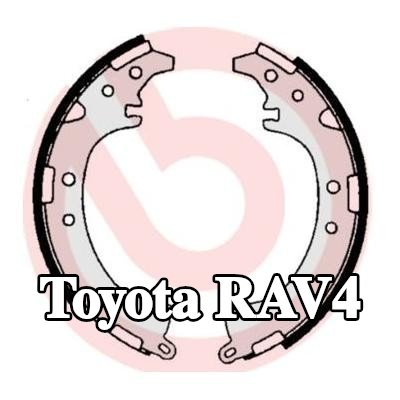 BREMBO مجموعة أحذية الفرامل — 2002 Toyota Rav4