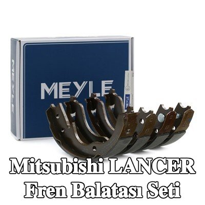 MEYLE ORIGINAL Kalite fren pabucu seti, Arka Aks, 190mm, yaylı — Mitsubishi Lancer