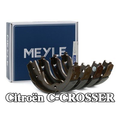 MEYLE مجموعة أحذية الفرامل بجودة أصلية, المحور الخلفي, 190mm, بدون زنبرك — Citroën C-crosser