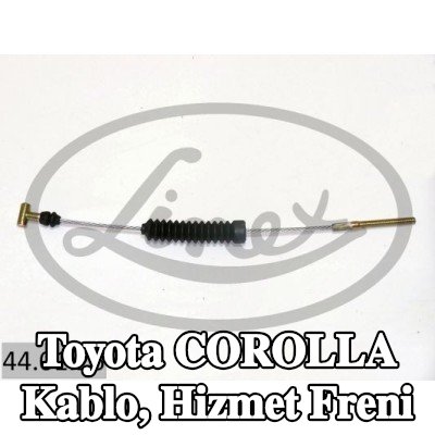 LINEX Kablo, hizmet freni — Toyota Corolla