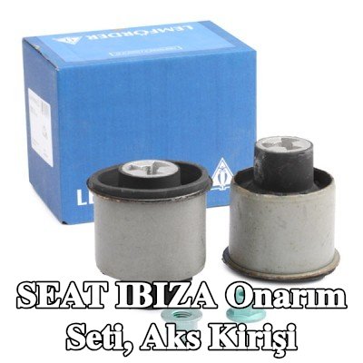 LEMFÖRDER Onarım Seti, aks kirişi Arka Aks, aksesuarlarla — SEAT Ibiza