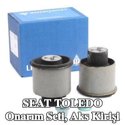 LEMFÖRDER Onarım Seti, aks kirişi Arka Aks, aksesuarlarla — SEAT Toledo