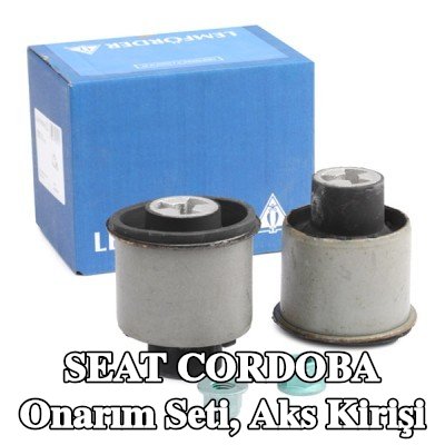 LEMFÖRDER Onarım Seti, aks kirişi Arka Aks, aksesuarlarla — SEAT Cordoba