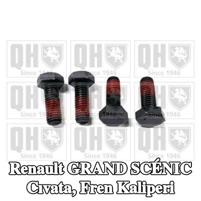 QUINTON HAZELL Cıvata, fren kaliperi — Renault Grand Scénic