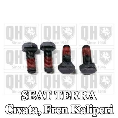 QUINTON HAZELL Cıvata, fren kaliperi — SEAT Terra
