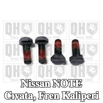 QUINTON HAZELL Cıvata, fren kaliperi — Nissan Note