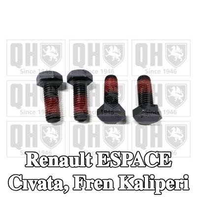 QUINTON HAZELL Cıvata, fren kaliperi — Renault Espace