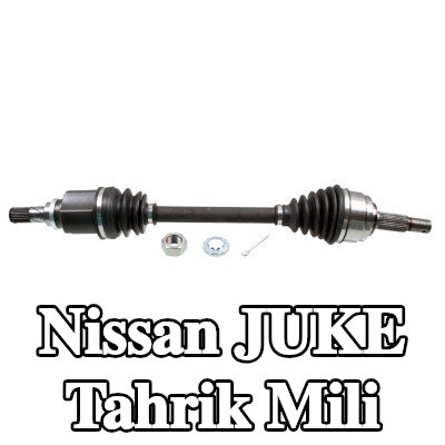 FEBI BILSTEIN Tahrik mili Ön Aks Sol, somunlu, Çatlak Pim ile — Nissan Juke