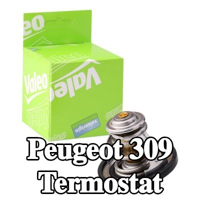 VALEO Termostat 83°C, conta/sızdırmazlık elemanları ile — Peugeot 309