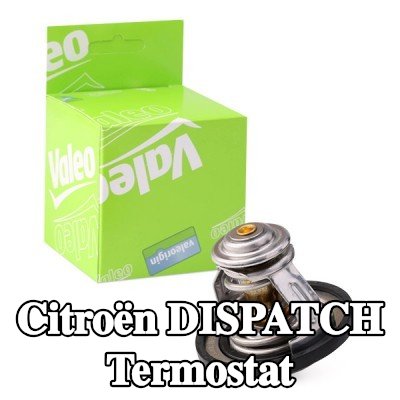 VALEO Termostat 83°C, conta/sızdırmazlık elemanları ile — 2000 Citroën Dispatch