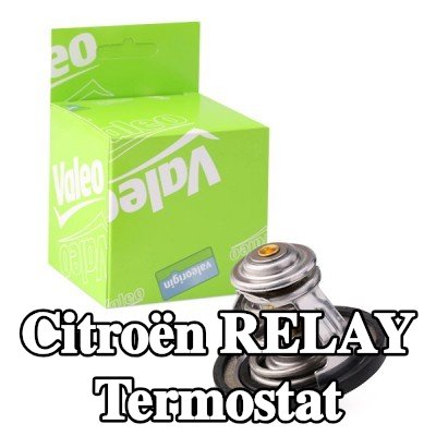 VALEO Termostat 83°C, conta/sızdırmazlık elemanları ile — 2000 Citroën Relay