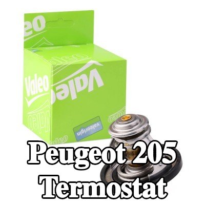VALEO Termostat 83°C, conta/sızdırmazlık elemanları ile — Peugeot 205