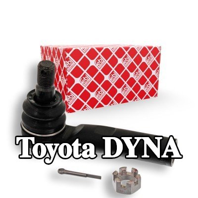 FEBI BILSTEIN طرف قضيب التوجيه للمحور الأمامي الأيسر, المحور الأمامي الأيمن, 147mm — Toyota Dyna