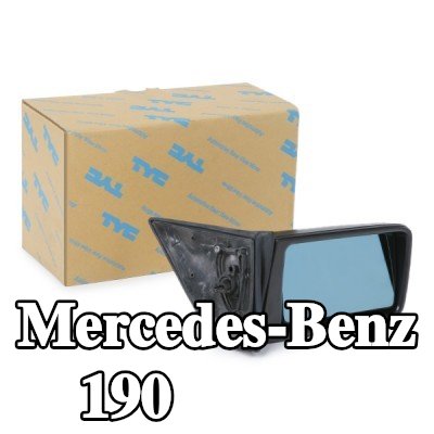BLIC مرآة جانبية يسرى, ميكانيكي — Mercedes-Benz 190