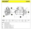 RIDEX Marş motoru 1, 2kW — Mitsubishi Space Runner (5)