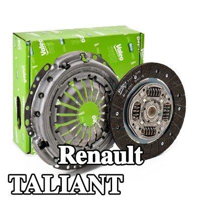 VALEO طقم القابض KIT2P, بدون أسطوانة تابعة مركزية — Renault Taliant