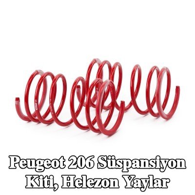 EIBACH Süspansiyon kiti, coil springs Set of 2 springs, Sportline — 1998 Peugeot 206