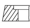 MAHLE Piston Segman Kiti — Audi 80 (9)