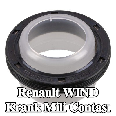 FEBI BILSTEIN Krank mili contası PTFE (politetrafloroetilen), montaj manşonu ile — Renault Wind