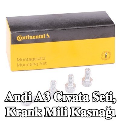CONTITECH Cıvata seti, krank mili kasnağı — 2012 Audi A3