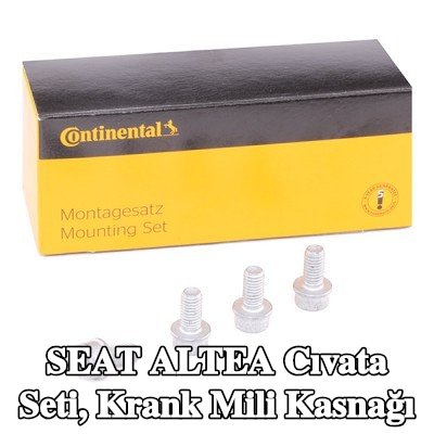 CONTITECH Cıvata seti, krank mili kasnağı — SEAT Altea
