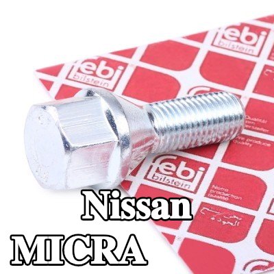 FEBI BILSTEIN برغي العجلة 19, 51mm — 2002 Nissan Micra