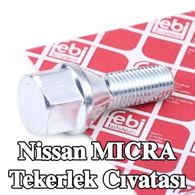 FEBI BILSTEIN Tekerlek Cıvatası 19, 51mm — 2002 Nissan Micra