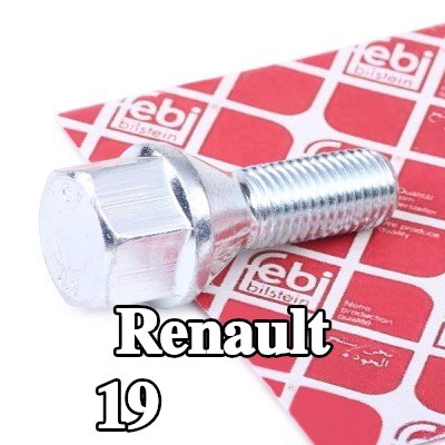 FEBI BILSTEIN برغي العجلة 19, 51mm — Renault 19
