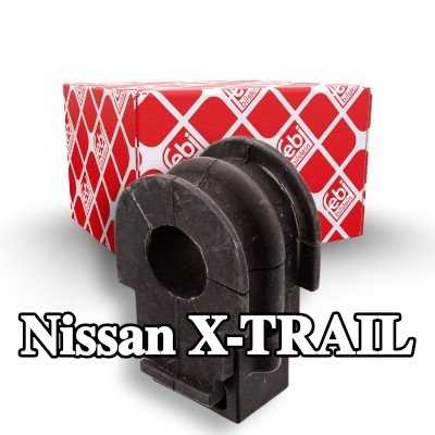 FEBI BILSTEIN جلبة قضيب مانع للانقلاب المحور الأمامي, 22mm, مطاط — Nissan X-trail
