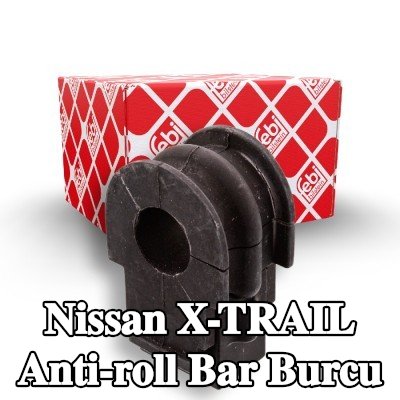 FEBI BILSTEIN Ön aks stabilizatör çubuğu burcu, 22mm, Kauçuk — Nissan X-trail