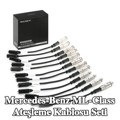 RIDEX Ateşleme kablosu seti 170mm — Mercedes-Benz ML-Class