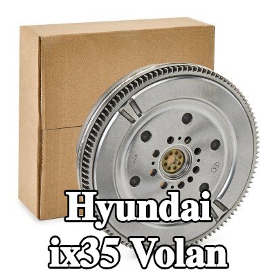 RIDEX REMAN Volan 110, Sürtünme kontrol plakası olmayan çift kütleli volan, pilot yatak olmadan — Hyundai ix35