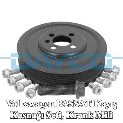 DAYCO Kayış Kasnağı Seti, krank mili — Volkswagen Passat