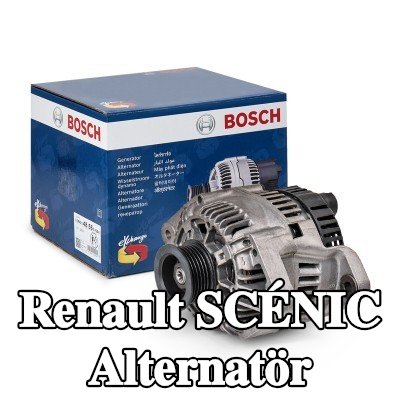 BOSCH Alternatör 75A — 2002 Renault Scénic