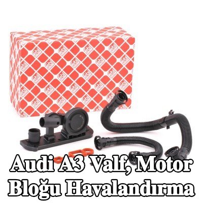 FEBI BILSTEIN Valf, sabitleme/montaj malzemeli motor bloğu havalandırma deliği — 2012 Audi A3