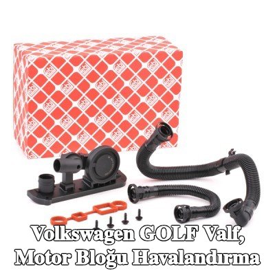 FEBI BILSTEIN Valf, sabitleme/montaj malzemeli motor bloğu havalandırma deliği — 2012 Volkswagen Golf