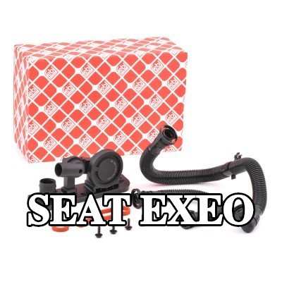 FEBI BILSTEIN صمام, فتحة تهوية كتلة المحرك مع مواد التثبيت/التركيب — SEAT Exeo