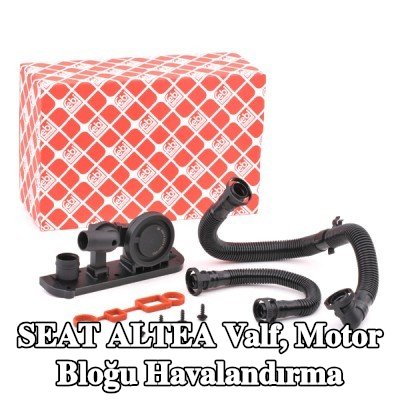 FEBI BILSTEIN Valf, sabitleme/montaj malzemeli motor bloğu havalandırma deliği — 2008 SEAT Altea