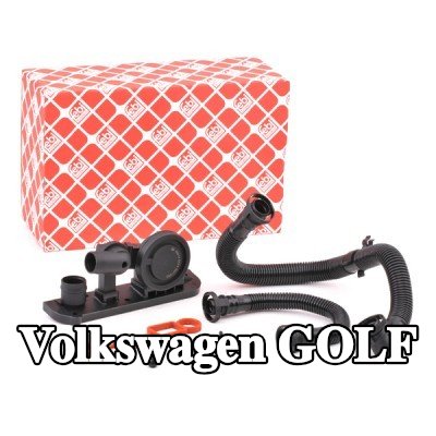 FEBI BILSTEIN صمام, فتحة تهوية كتلة المحرك مع مواد التثبيت/التركيب — 2012 Volkswagen Golf
