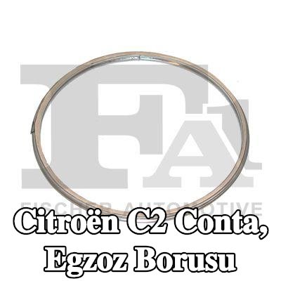 FA1 Conta, egzoz borusu — 2003 Citroën C2