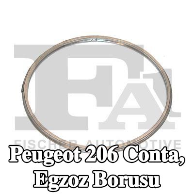 FA1 Conta, egzoz borusu — Peugeot 206