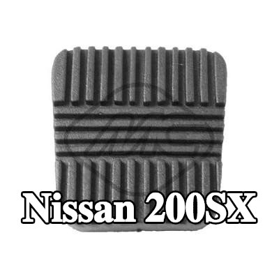 Metalcaucho وسادة دواسة الفرامل — Nissan 200sx