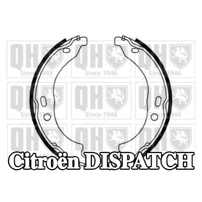 QUINTON HAZELL أحذية فرامل اليد — Citroën Dispatch
