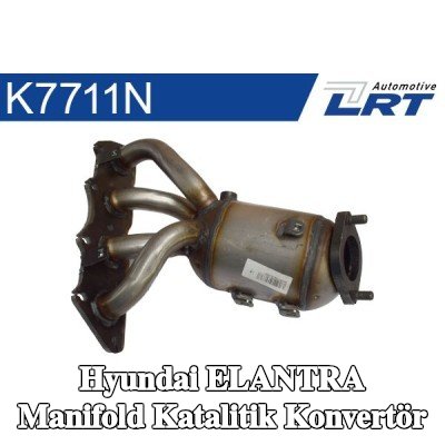 LRT Manifold Katalitik Konvertör — Hyundai Elantra