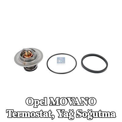 DT Spare Parts Termostat, yağ soğutma — Opel Movano