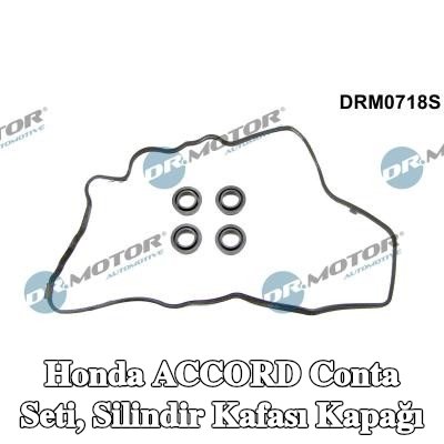 DR.MOTOR AUTOMOTIVE Conta seti, silindir kafası kapağı — 2010 Honda Accord