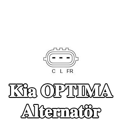BOSCH Alternatör 130A — Kia Optima