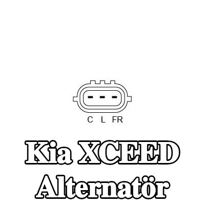 BOSCH Alternatör 130A — Kia Xceed