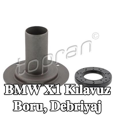 TOPRAN Kılavuz Tüp, mil contası ile birlikte debriyaj — BMW X1